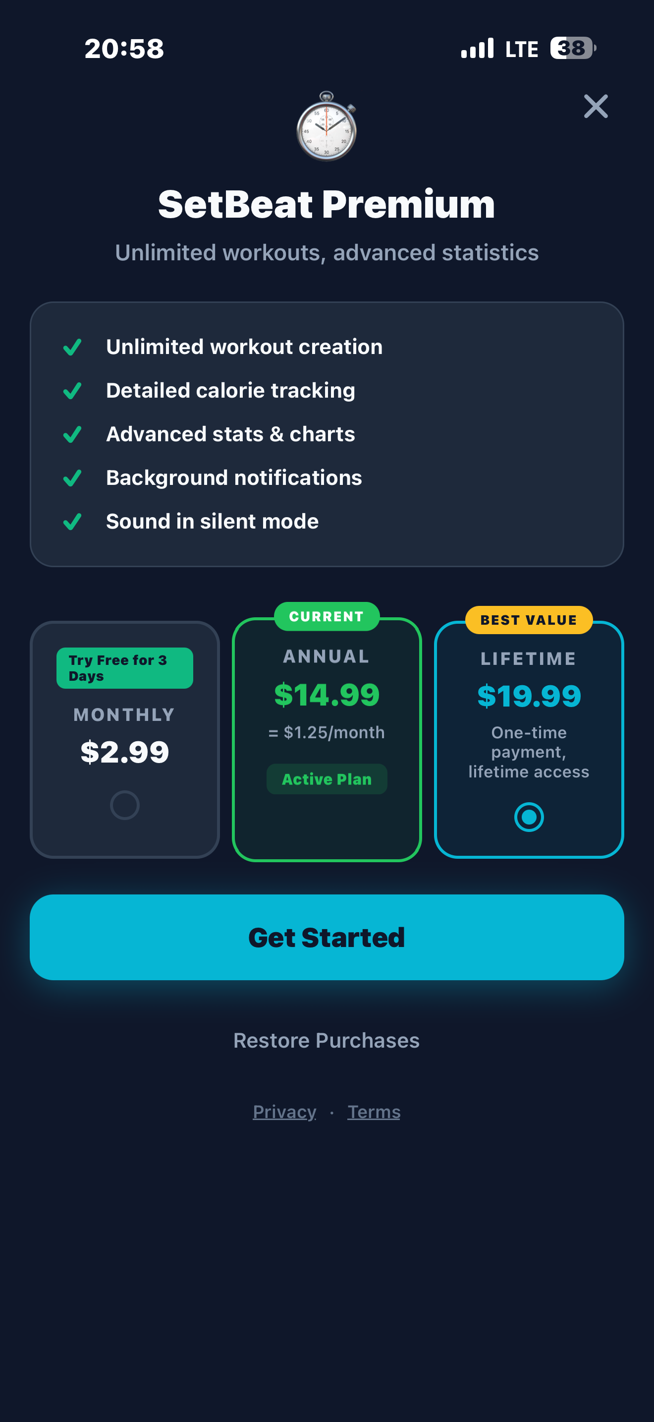 Premium — free for 3 days